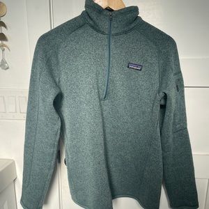 Patagonia Women's Better Sweater® 1/4-Zip Fleece - Size Large, Blue